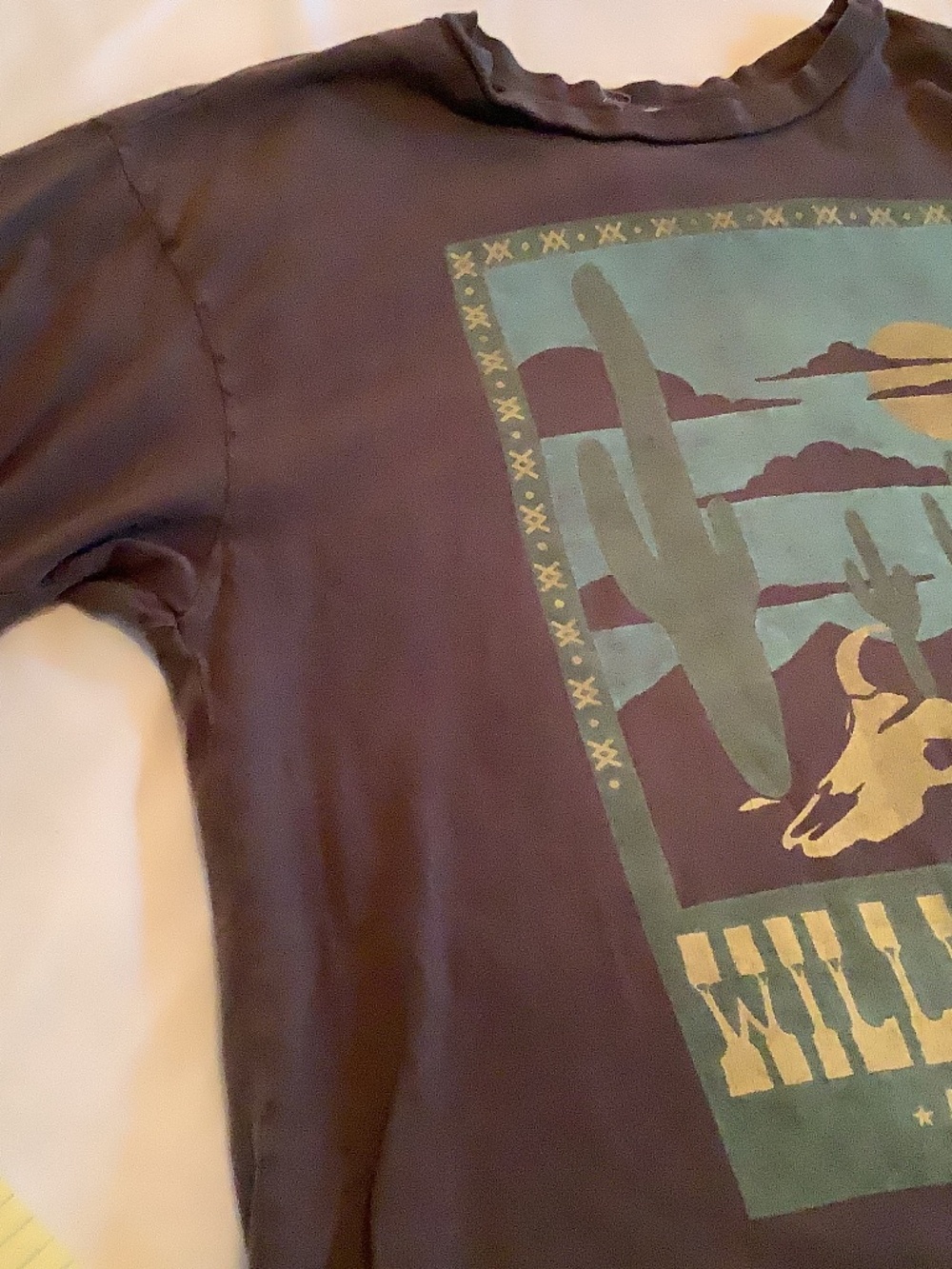 Free People Willie Nelson oversized t shirt